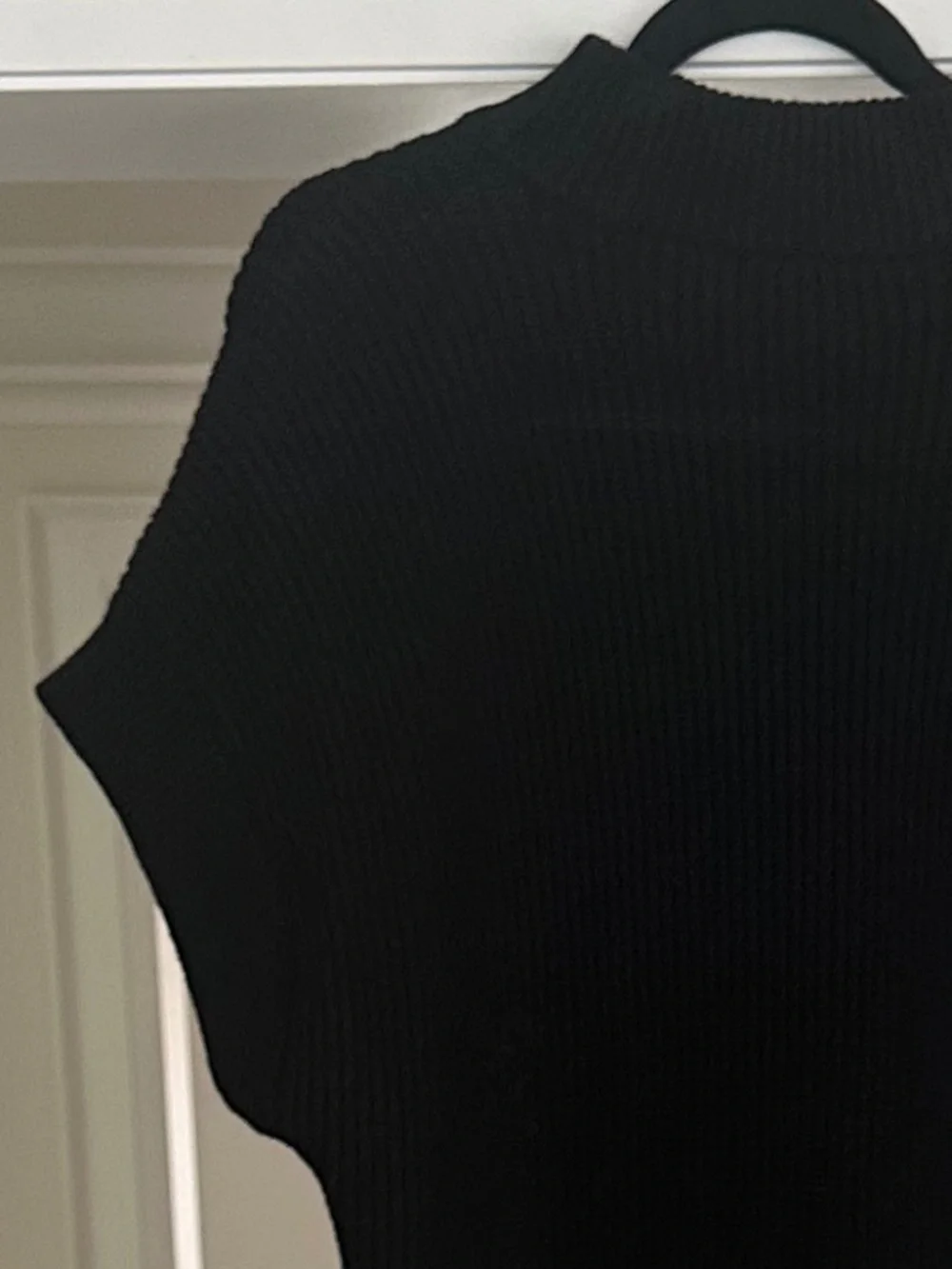NWT - JUST FEMALE Sophie Black Chunky Rib Knit Sweater Tunic / Dress - Size L - Picture 6 of 8